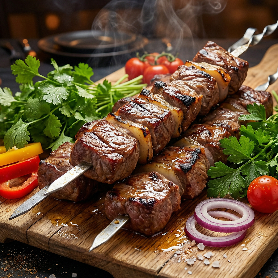 Шашлык из свинины (шея)