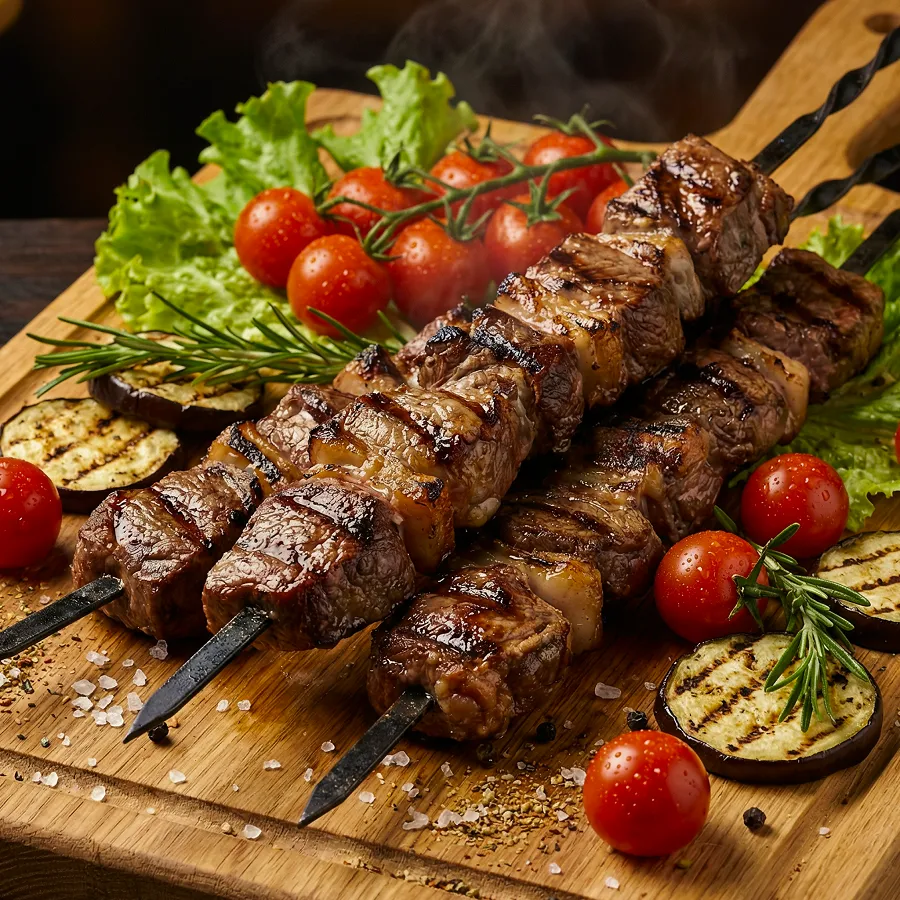 Шашлык из бараньей мякоти